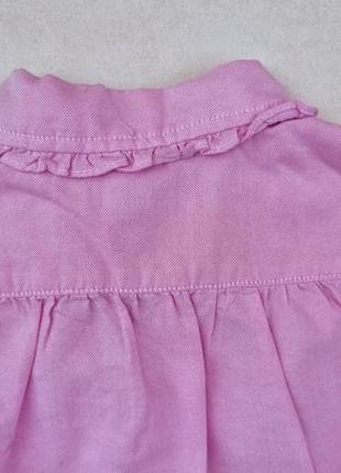 Сорочка ralph lauren
на 3-4 года розовая для девочки с рюшами6 фото