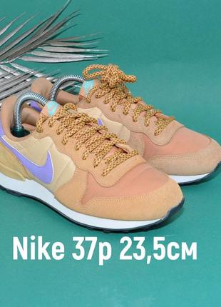 Замшевые кроссовки nike1 фото