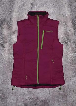 Norrona lofoten primaloft vest arcteryx (женская жилетка норона )