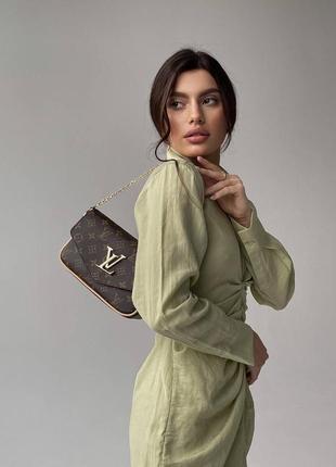 🤎 хорошая и сдержанная сумка lv new brown5 фото