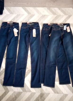 Джинсы женские levi's 714 23/32-23/34-24/30-24/325 фото