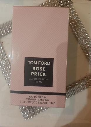Культовый парфюм-унисекс tom ford (лиц.) rose prick 100ml абсолютно новый запечатан!!!