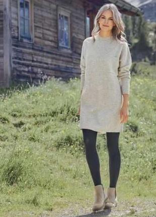 Женское платье-свитер esmara оверсайз размер м l4 фото