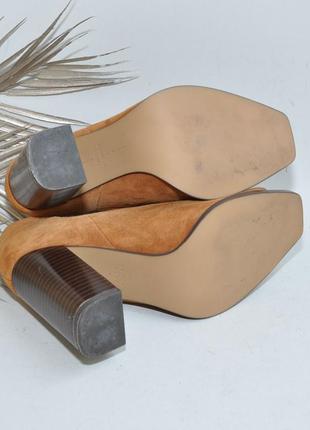 Ідеальні замшеві туфлі zara дуже зручна колодка6 фото