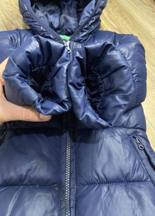 Куртка benetton 2 роки (90 см), курточка демісезонна4 фото