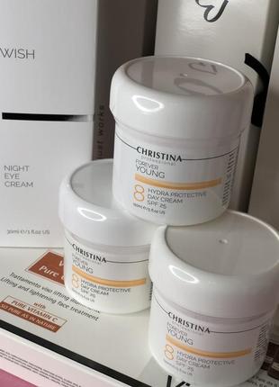 Christina forever young hydra protective  day cream ☀️Гидрозащитный крем с spf-25