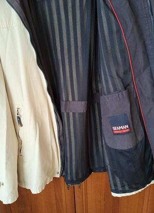 Мужская куртка ветровка seaman nautic wear 4xl7 фото