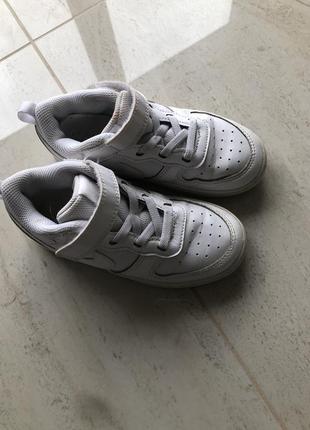 Кроссовки nike кожа