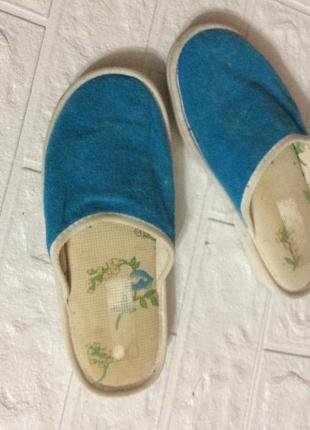 Тапочки комнатные шлепанцы  р.362 фото
