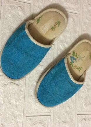 Тапочки кімнатні шльопанці р.35-36 21,5см