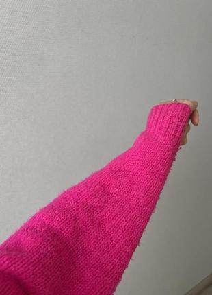 Capsule свитер розовый яркий оверсайз женский7 фото