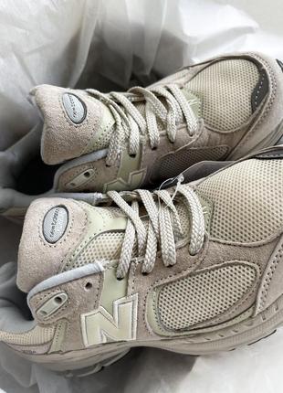 New balance 2002r bone light aluminum3 фото