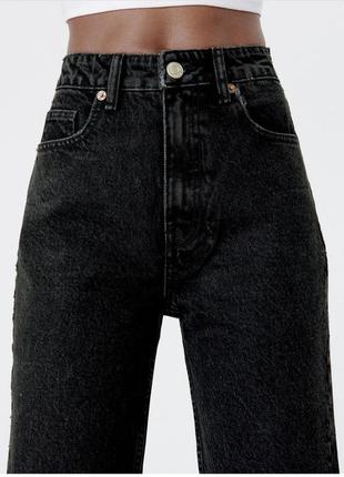 Джинсы mom fit classic zara3 фото