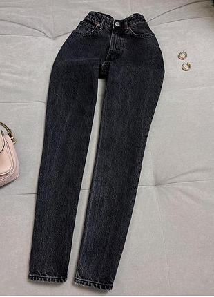 Джинсы mom fit classic zara5 фото