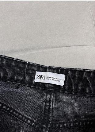 Джинсы mom fit classic zara8 фото