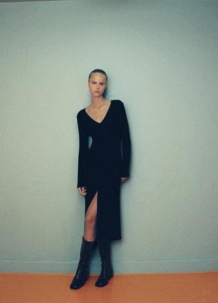 Нова трикотажна сукня зара