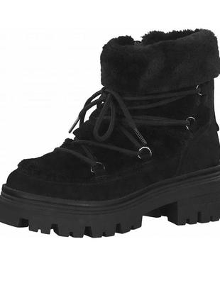 Зимние ботинки немецкого tamaris, р-р 37, по стельке 24.5 от края до края