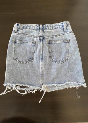Юбка джинсовая мини5 фото