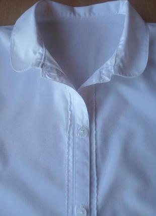 Школьная блуза, рубашка nutmeg р.140-146 в идеале2 фото