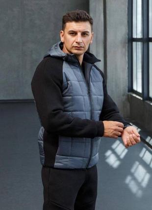 Чоловічий комплект (куртка+штани) турецька 🇹🇷тринитка на флісі7 фото