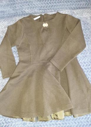 Платтячка, одяг для дівчинки 4-5років пакетом 5