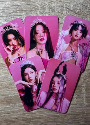 Ломо карти (g)i-dle / lomo card (g)i-dle 5 карт