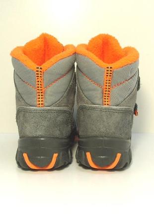 Детские замшевые зимние ботинки elefanten р.224 фото