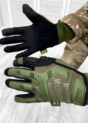 Полнопалые тактические перчатки мультикам m-pact mechanix закрытые армейские перчатки...