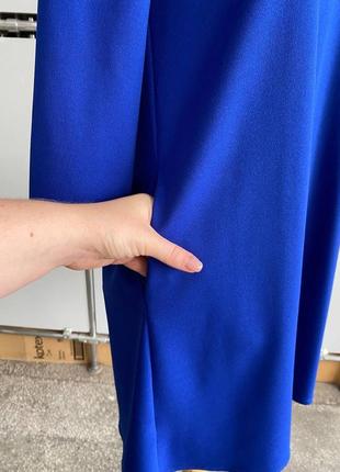 Синее платье платье платье новое туречки5 фото