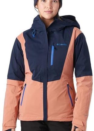 Куртка colambia 3 в 1 лыжная зимняя оригинал пух персиковый