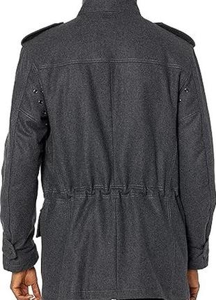 Пальто мужское andrew marc серое, шерстяное, теплое, прямое, размер xl4 фото