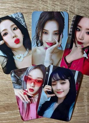 Ломо карти (g)i-dle / lomo card (g)i-dle 5 карт