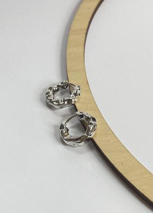 Серьги кольца