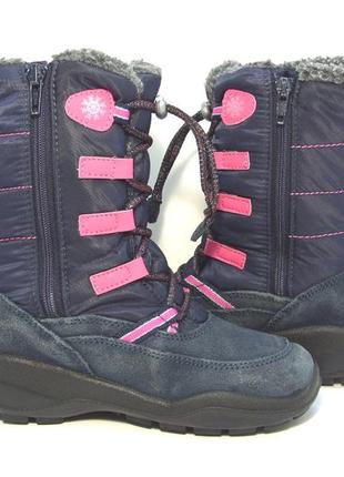 Детские зимние замшевые ботинки сапоги twisty р.334 фото