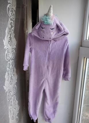 M&s пижама куругуми единорог 3-4 года 104 см