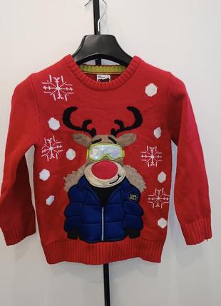 Рождественский свитер 116-122