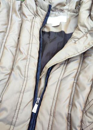 Куртка приталений пуховик короткий machel kors m l 40 384 фото
