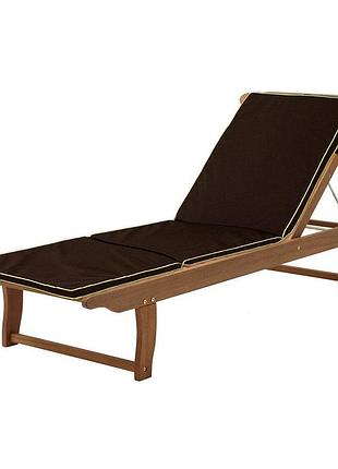 Матрас на шезлонг с кантом водоотталкивающий серия prestige 190*60*4