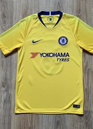Мужская коллекционная футбольная джерси nike chelsea away #8 ross barkley 2018/19