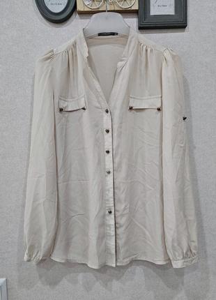 Блуза кремового цвета incity1 фото