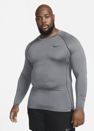 Термобілизна чоловіча nike pro dri fit longsleeve (арт. dd1990-068)4 фото