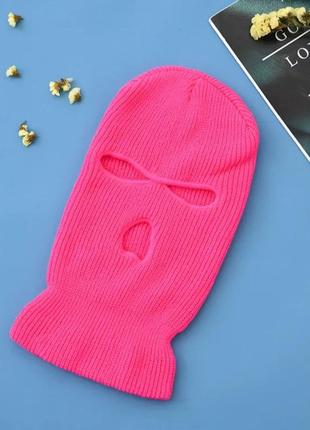 Балаклава-шапка бандитка 2 в 1 хакі, унісекс reis one size6 фото