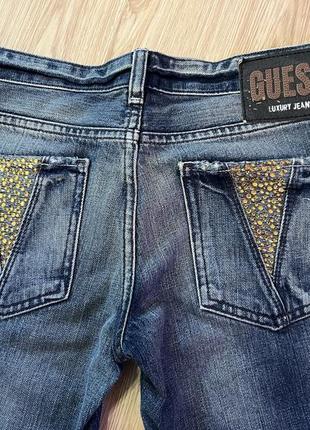 Стильные джинсы клеш guess5 фото