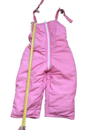 Детский зимний комплект (курточка, полукомбинезон, конверт) для девочки2 фото