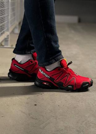 Salomon speedcross 3 red5 фото