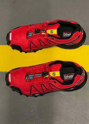 Salomon speedcross 3 red3 фото