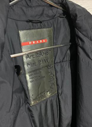 Prada nylon gore-tex vintage tranch женский тренч7 фото