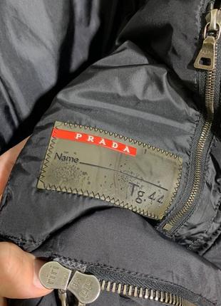 Prada nylon gore-tex vintage tranch женский тренч8 фото