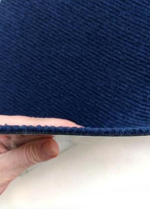 Самоклеящаяся плитка под ковролин, синяя, самоклеющийся ковер 600 х 600мм, 300 х 300мм