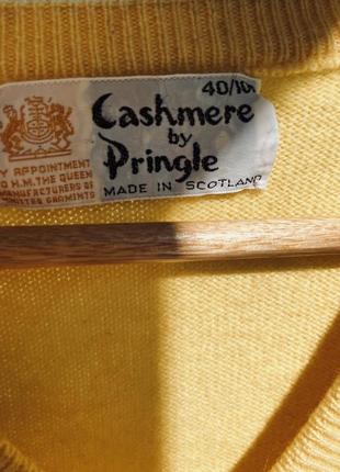 Вінтажний кашеміровий светр шотландія  pringle of scotland8 фото